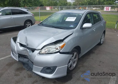 2010 Toyota Matrix S из США, поврежденный, VIN 2T1KE4EE3AC036097